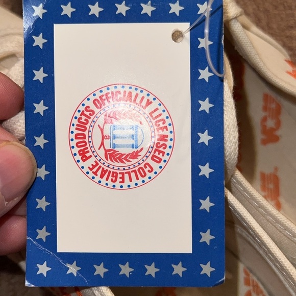 Renaissance Imports Canvas VOLS shoes 6 NWT - Picture 8 of 9